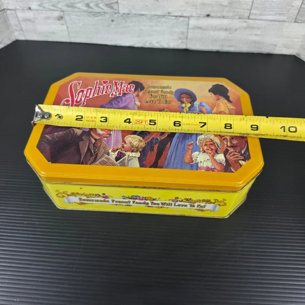 Sophie Mae Candy Confectioners Tin Limited Edition Series One Vintage Yellow